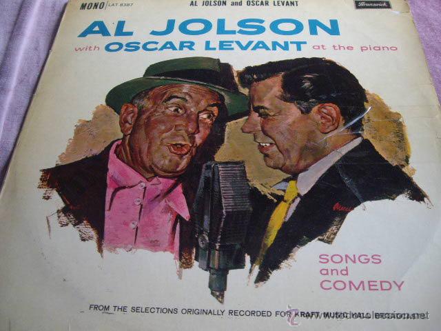 Discos de vinilo: AL JOLSON CON OSCAR LEVANT - Foto 1