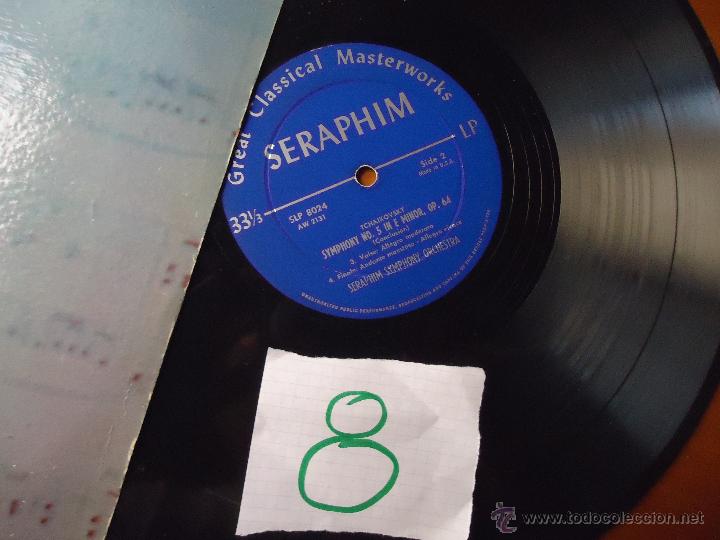 Discos de vinilo: DISCO VINILO RARO - SYMPHONY NO 5 IN E MINOR - TCHAIKOUSKY , SRAPHIM LP GREAT CLASSICAL MASTERWORKS - Foto 2