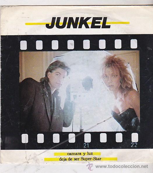 Discos de vinilo: JUNKEL. CAMARA Y LUZ / DEJA DE SER SUPER - STAR.  SONIC 1983 - Foto 1