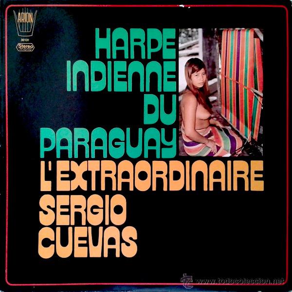 Discos de vinilo: Sergio Cuevas - Harpe Indienne du Paraguay (LP) - Foto 1