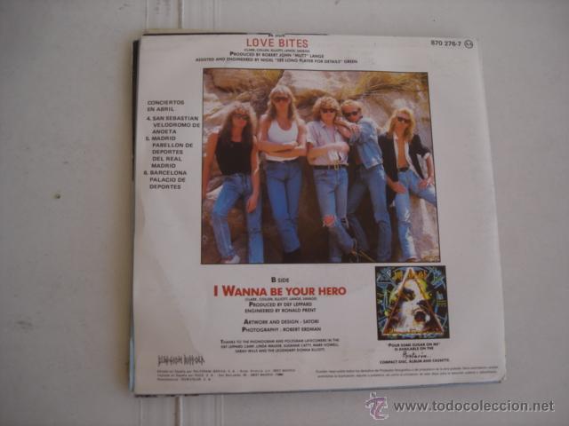 Discos de vinilo: DEF LEPPARD   LOVE BITES - Foto 2