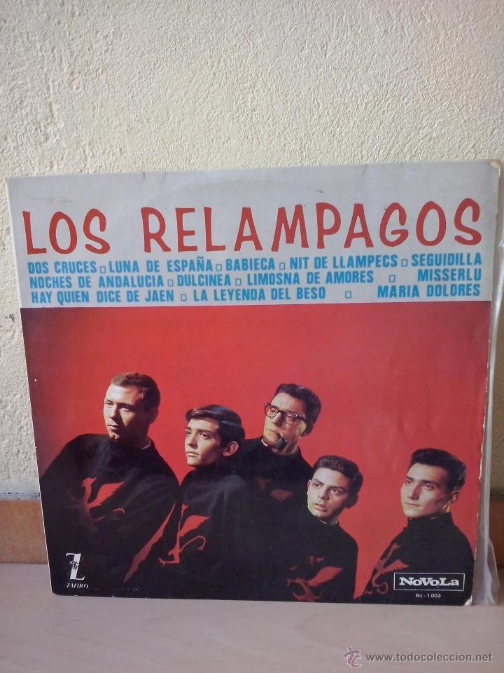 Discos de vinilo: lp los relampagos- novola 1965 - Foto 1