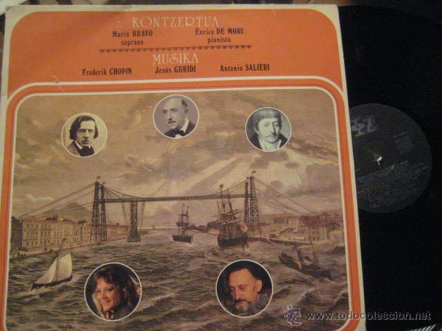 Dischi in vinile: Antiguo Vinilo: MAR&Iacute;A BRAVO (Soprano), ENRICO DE MORI (Pianista): Kontzertua.