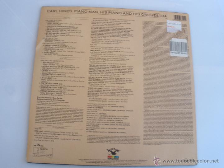 Discos de vinilo: earl hines-piano man - Foto 2