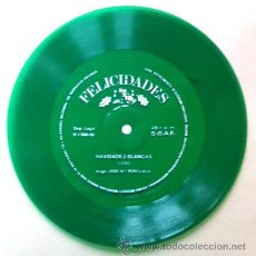 Discos de vinilo: DISCO FLEXIBLE - PLÁSTICO VERDE - NAVIDADES BLANCAS - 1969