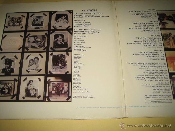 Discos de vinilo: JIMI HENDRIX - DOBLE LP - ED. GERMANY 1973 - Foto 2