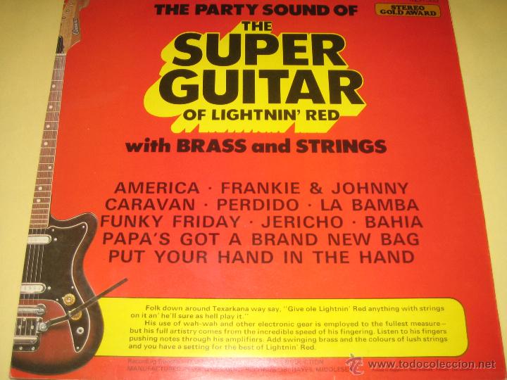 Discos de vinilo: SUPER GUITAR - ED. UK BUEN ESTADO - Foto 2