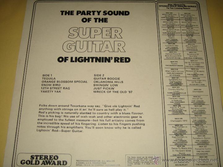 Discos de vinilo: SUPER GUITAR - ED. UK BUEN ESTADO - Foto 2