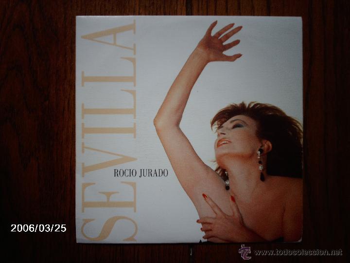 Discos de vinilo: rocio jurado  -  sevilla  ( solo una cara ) - Foto 1