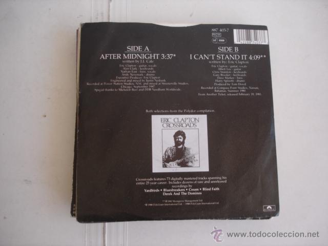 Discos de vinilo: ERIC CLAPTON AFTER MIDNIGHT - Foto 2