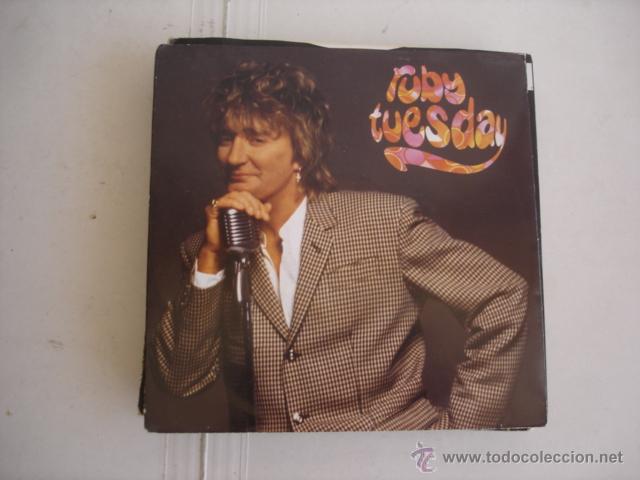 Discos de vinilo: ROD STEWART RUBY TUESDAY - Foto 1