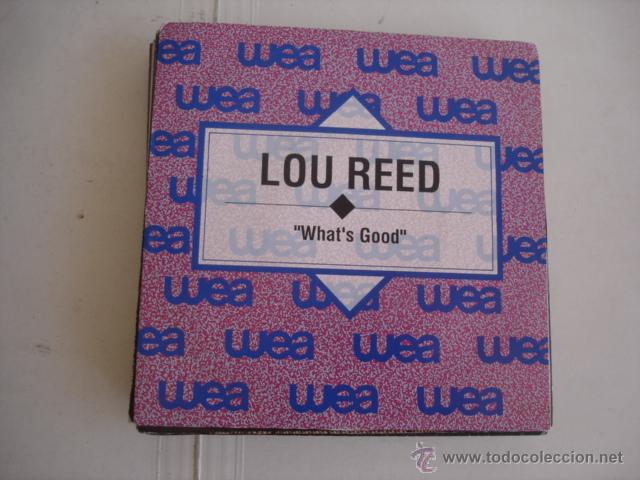 Discos de vinilo: LOU REED WHAT&acute;S GOOD PROMO - Foto 1