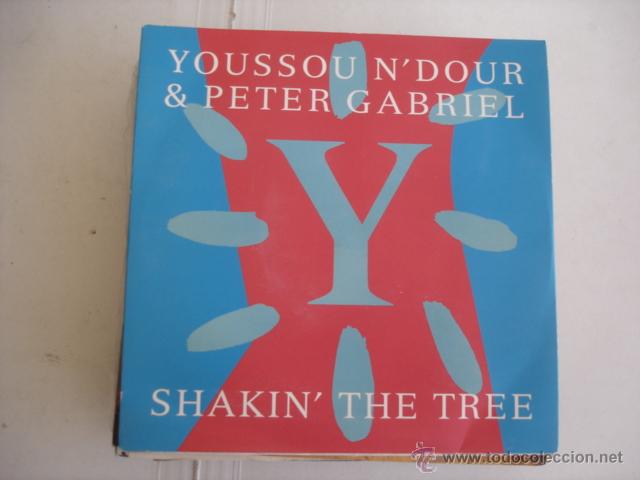Discos de vinilo: YOUSSOU N&acute;DOUR & PETER GABRIEL   SHAKIN&acute; THE TREE - Foto 1