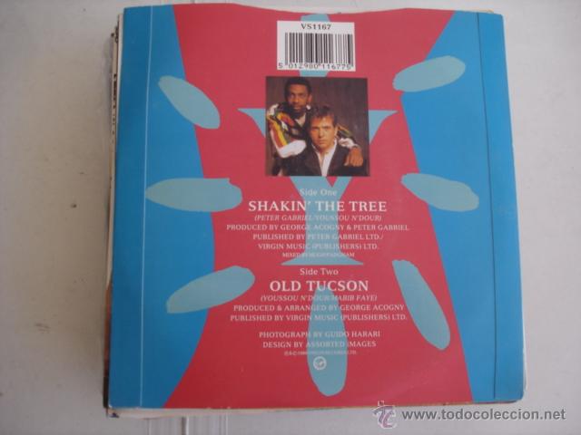 Discos de vinilo: YOUSSOU N&acute;DOUR & PETER GABRIEL   SHAKIN&acute; THE TREE - Foto 2