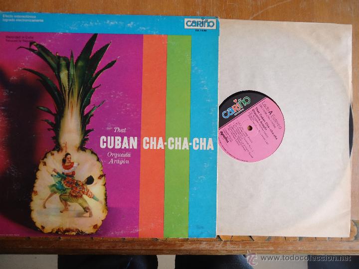 DISCO VINILO RARO - CUBAN CHA CHA CHA , CARIÑO , REORDED IN CUBA , DINAFLEX RCA 1965 PRINTED USA (Música - Discos - Singles Vinilo - Otros estilos)