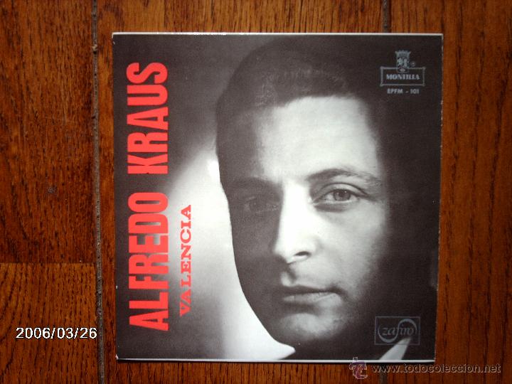 Discos de vinilo: alfredo kraus  -  valencia  +  3 - Foto 1