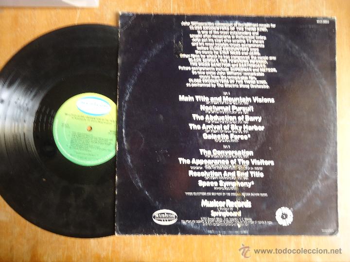 Discos de vinilo: DISCO VINILO RARO - music from close encounters of the trhid kind , musicolor 1977 printed in usa - Foto 2 - 45350445