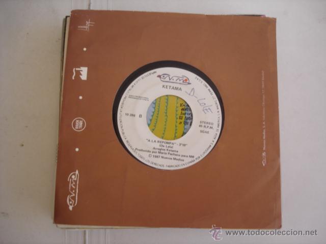Discos de vinilo: KETAMA  EL RELOJ DEL CARI&Ntilde;O  PROMO - Foto 1