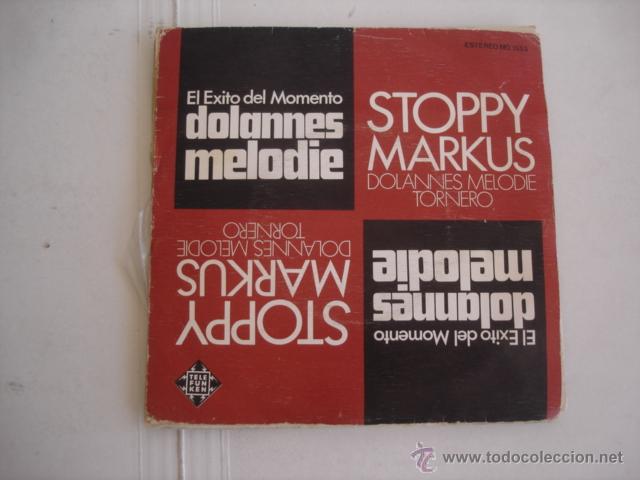 Discos de vinilo: STOPPY MARKUS   DOLANNES MELODIE / TORNERO - Foto 1