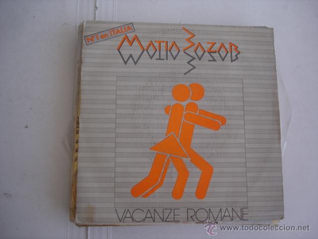 Discos de vinilo: MATIA BAZAR   VACANZE ROMANE - Foto 1