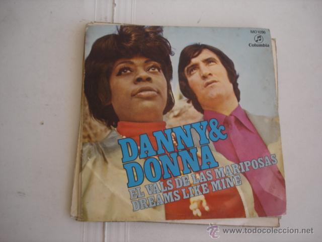 Discos de vinilo: DANNY & DONNA EL VALS DE LAS MARIPOSAS - Foto 1
