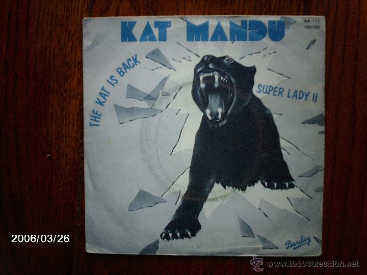 Discos de vinilo: kat  mandu  -  the cat is back  +  super lady II