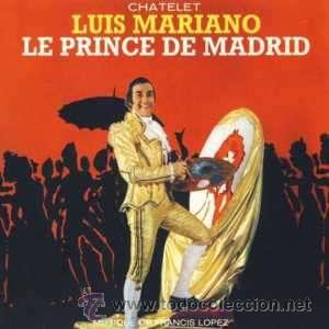 Discos de vinilo: LUIS MARIANO. LE PRINCE DE MADRID. LP - Foto 1