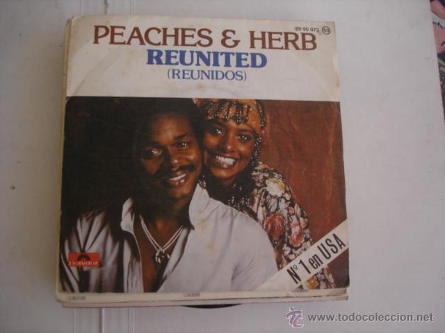 Discos de vinilo: PEACHES & HERB REUNITED - Foto 1