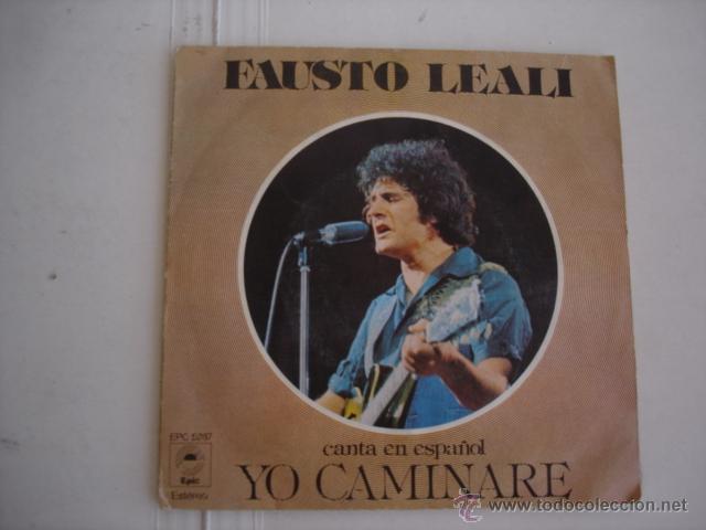 Discos de vinilo: FAUSTO LEALI YO CAMINARE - Foto 1