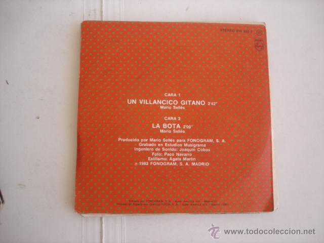 Discos de vinilo: MAY Y LOS DUENDECILLOS UN VILLANCICO GITANO - Foto 2