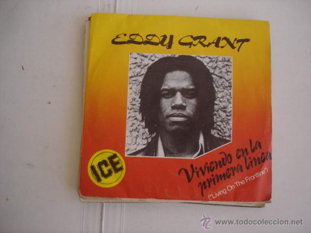 Discos de vinilo: EDDY GRANT VIVIENDO EN LA PRIMERA LINEA - Foto 1
