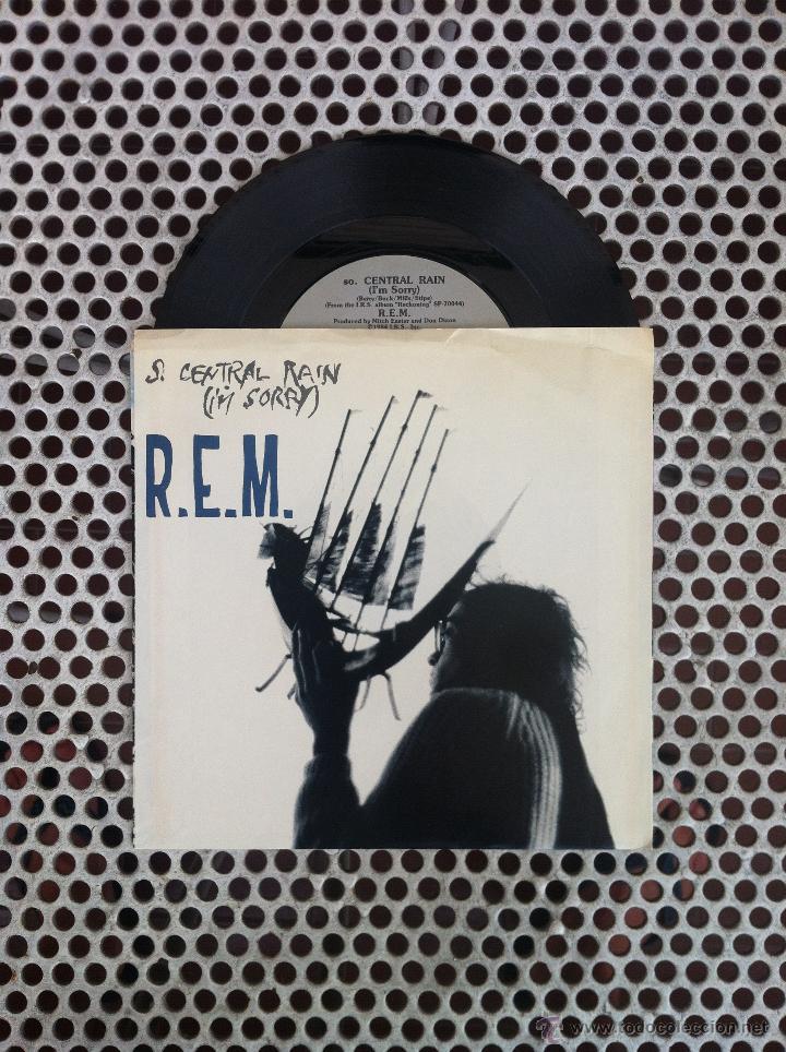 Discos de vinilo: R.E.M. REM S. CENTRAL RAIN (I M SORRY) - U.S.A. - Foto 1