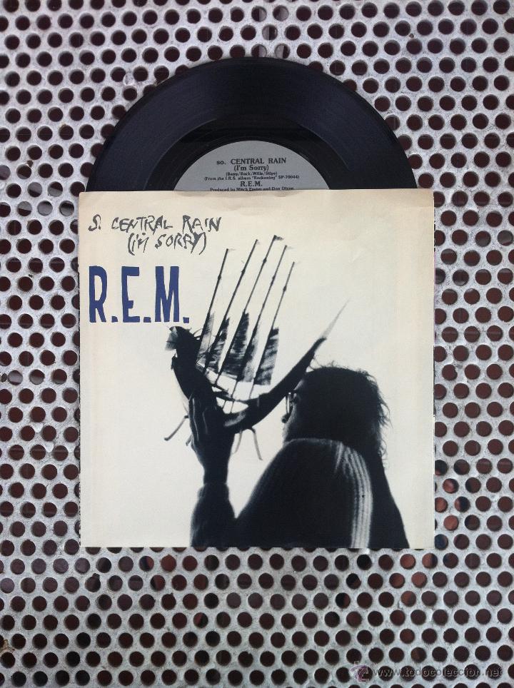 Discos de vinilo: R.E.M. REM S. CENTRAL RAIN (IM SORRY) - U.S.A. - Foto 1