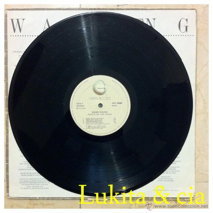 Discos de vinilo: WANG CHUNG - POINTS ON THE CURVE - CBS 1983. - Foto 5