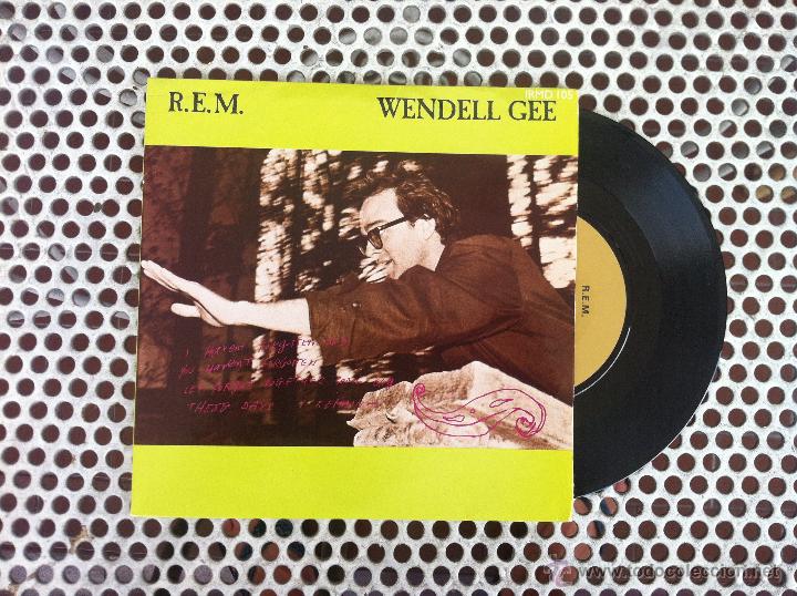 Discos de vinilo: R.E.M. REM WENDELL GEE - UK - Foto 1