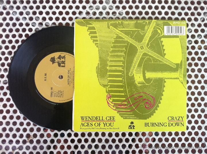 Discos de vinilo: R.E.M. REM WENDELL GEE - UK - Foto 3