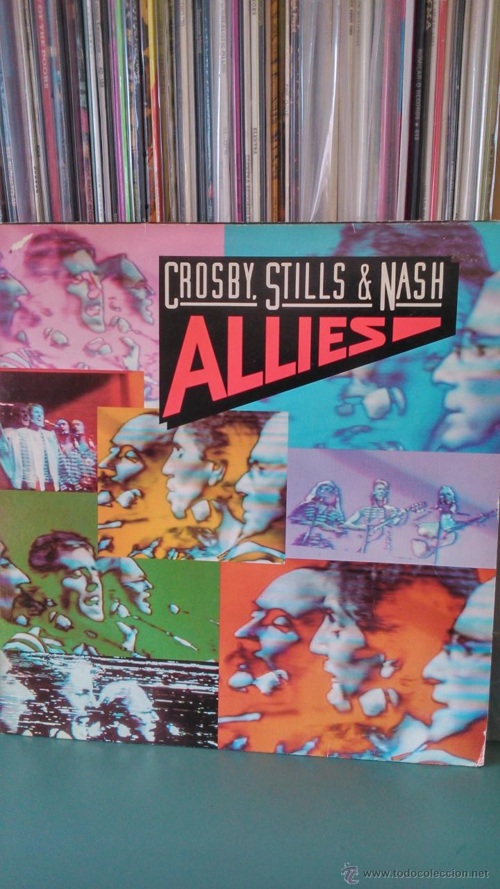 Discos de vinilo: CROSBY STILLS & NASH - ALLIES - Foto 1