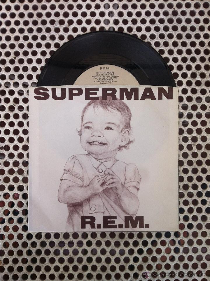 Discos de vinilo: R.E.M. REM SUPERMAN - U.S.A. - Foto 1