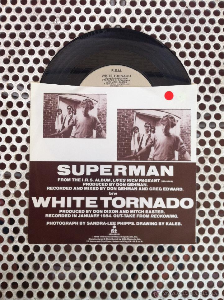 Discos de vinilo: R.E.M. REM SUPERMAN - U.S.A. - Foto 2