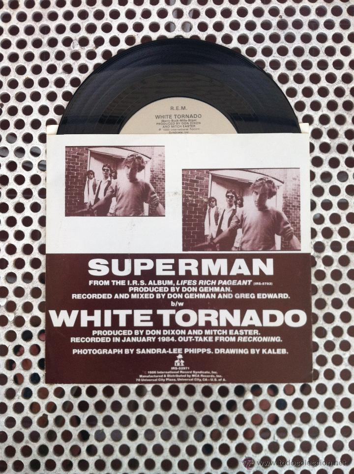 Discos de vinilo: R.E.M. REM SUPERMAN - U.S.A. - Foto 2