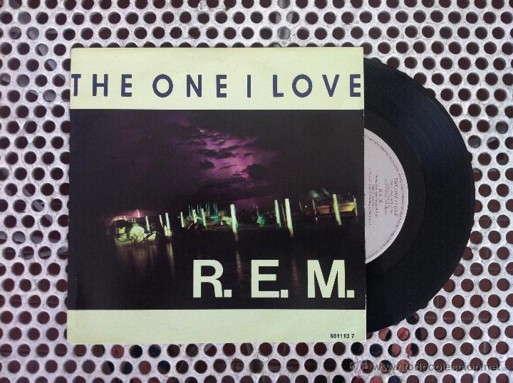 Discos de vinilo: R.E.M. REM THE ONE I LOVE - HOLANDA - Foto 1