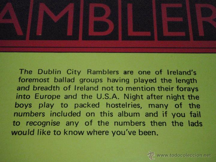Discos de vinilo: DUBLIN CITY RAMBLERS ENGLAND LP33 PICKWICK - Foto 5