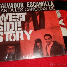 Discos de vinilo: SALVADOR ESCAMILLA CANÇONS WEST SIDE STORY. MARIA/CALMA NOI/AQUESTA NIT/ALGUN LLOC EP 1962 CATALA