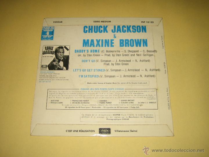 Discos de vinilo: CHUCK JACKSON & MAXINE BROWN - ED. FRENCH - Foto 2