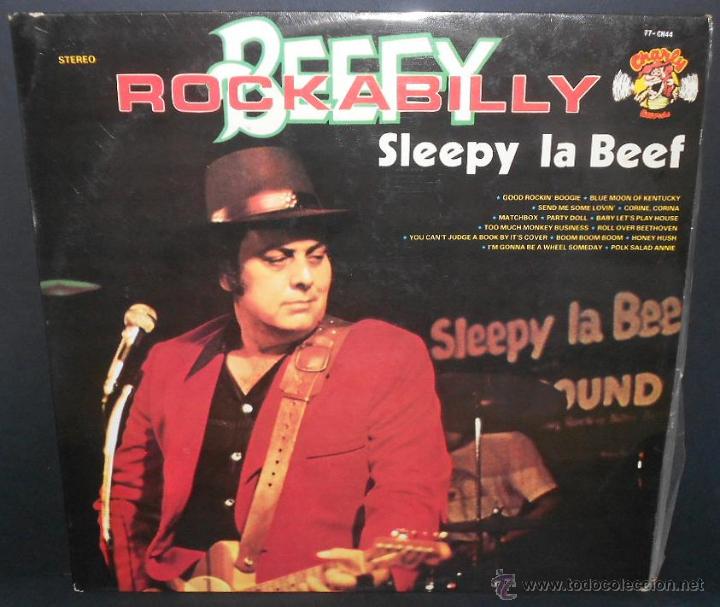 Discos de vinilo: SLEEPY LA BEEF - BEEF ROCKABILLY (ESPA&Ntilde;A-1978) - Foto 1