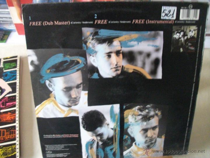 Discos de vinilo: MAXI DE CURIOSITY KILLED DE CAT, FREE (3 VERSIONES), A&Ntilde;O 1987 - Foto 2