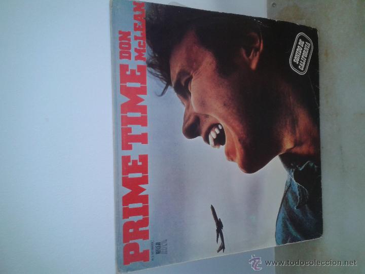 Discos de vinilo: LP Don Mclean Primer time 1977 - Foto 1