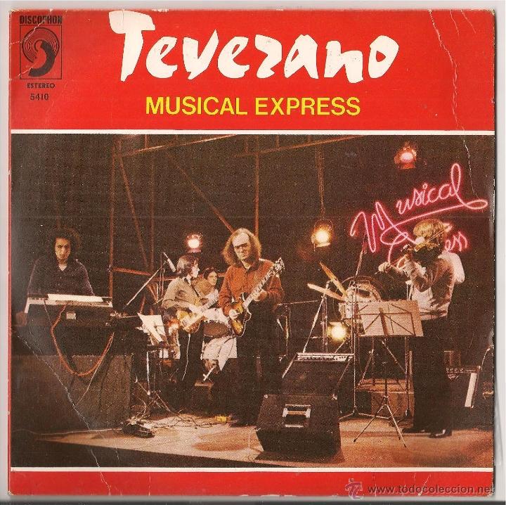 Discos de vinilo: TEVERANO - MUSICAL EXPRESS (SINGLE DISCOPHON 1981) - Foto 1
