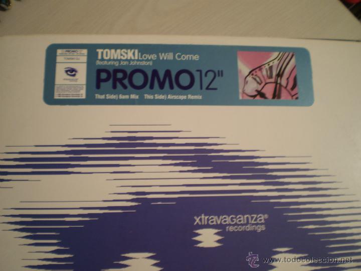 Discos de vinilo: MAXI LP. TOMSKI. LOVE WILL COME - Foto 1
