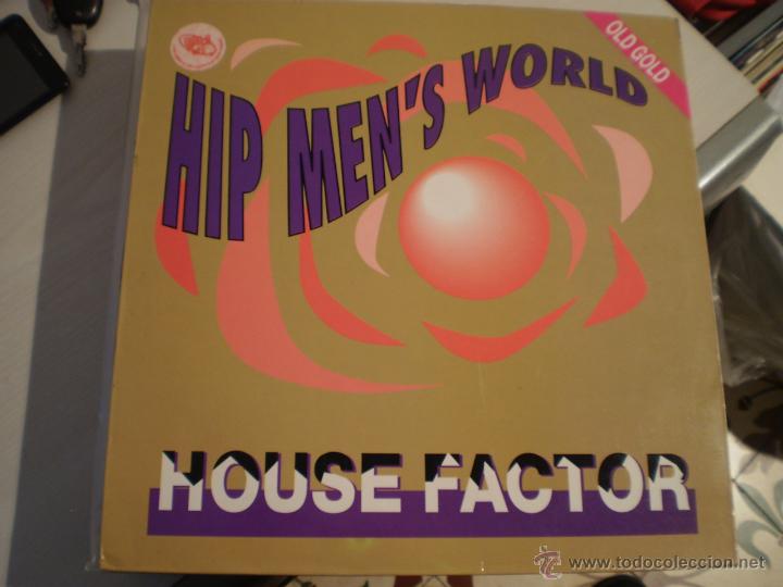 Discos de vinilo: MAXI LP. HIP MEN&acute;S WORLD. HOUSE FACTOR. - Foto 1